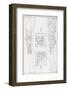 Perspective Diagrams, 17th Century-Middle Temple Library-Framed Photographic Print