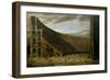 Perspective of a Roman Amphitheatre, ca. 1638-Viviano Codazzi-Framed Giclee Print