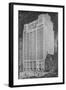 Perspective of principal facade, Gilbert Building, 205 West 39th Street, New York City, 1923-null-Framed Giclee Print