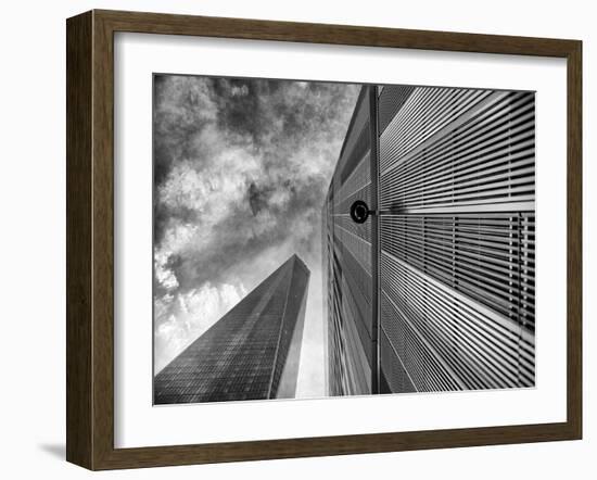 Perspective On Freedom Tower-Stéphane Graciet-Framed Art Print