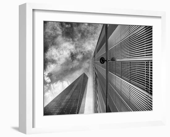 Perspective On Freedom Tower-Stéphane Graciet-Framed Art Print