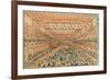 Perspective Picture of a Kabuki Theater (Uki-E Kabuki Shibai No Zu), C.1776-Utagawa Toyoharu-Framed Giclee Print