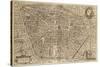 Perspective Plan of Bologna from Bononia Alma Studiorum Mater, 1575-null-Stretched Canvas