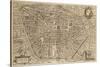 Perspective Plan of Bologna from Bononia Alma Studiorum Mater, 1575-null-Stretched Canvas
