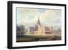 Perspective View of Fonthill Abbey from the South West, C.1799-J. M. W. Turner-Framed Giclee Print