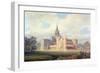 Perspective View of Fonthill Abbey from the South West, C.1799-J. M. W. Turner-Framed Giclee Print