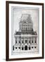 Perspective View of the Bank of England, City of London, C1750-Benjamin Cole-Framed Giclee Print