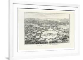 Perspective View of the City of Chaux, 1804-Claude Nicolas Ledoux-Framed Giclee Print