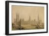 Perspective View of the New Houses of Parliament, C.1840S-Sir Charles Barry-Framed Giclee Print