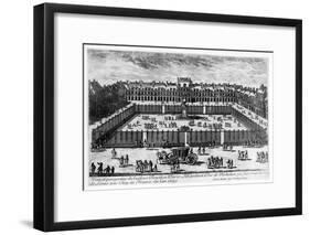 Perspective View of the Place Des Vosges-null-Framed Giclee Print