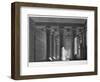 Perspective view of the portico interior, Esna (Latopolis), Egypt, 1822-Sellier-Framed Giclee Print