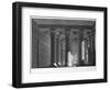 Perspective view of the portico interior, Esna (Latopolis), Egypt, 1822-Sellier-Framed Giclee Print