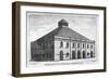 Perspective View of Whitefield's Tabernacle, Moorfields, London, 1772-J Lodge-Framed Giclee Print