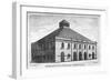 Perspective View of Whitefield's Tabernacle, Moorfields, London, 1772-J Lodge-Framed Giclee Print