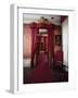 Perspective View Within Red Room, Alcove Room and Pope's Salon-null-Framed Giclee Print