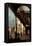 Perspective with Portico-Canaletto-Framed Stretched Canvas