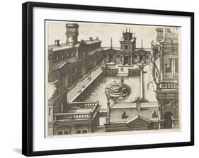 Perspectives d'architecture-Hans Vredeman Vries-Framed Giclee Print