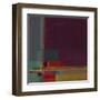 Perspectives in Color Marsala-Terri Burris-Framed Art Print