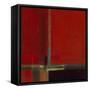 Perspectives in Color Red-Terri Burris-Framed Stretched Canvas