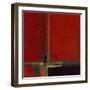 Perspectives in Color Red-Terri Burris-Framed Art Print