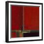 Perspectives in Color Red-Terri Burris-Framed Art Print