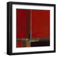 Perspectives in Color Red-Terri Burris-Framed Art Print