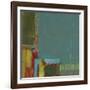 Perspectives in Color Teal-Terri Burris-Framed Art Print