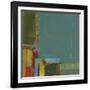 Perspectives in Color Teal-Terri Burris-Framed Art Print