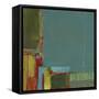 Perspectives in Color Teal-Terri Burris-Framed Stretched Canvas