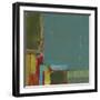 Perspectives in Color Teal-Terri Burris-Framed Art Print