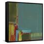 Perspectives in Color Teal-Terri Burris-Framed Stretched Canvas