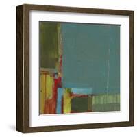 Perspectives in Color Teal-Terri Burris-Framed Art Print