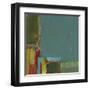 Perspectives in Color Teal-Terri Burris-Framed Art Print