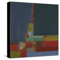 Perspectives in Color Turquoise-Terri Burris-Stretched Canvas