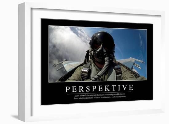 Perspektive: Motivationsposter Mit Inspirierendem Zitat-null-Framed Photographic Print