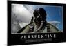 Perspektive: Motivationsposter Mit Inspirierendem Zitat-null-Mounted Photographic Print