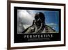 Perspektive: Motivationsposter Mit Inspirierendem Zitat-null-Framed Photographic Print