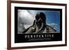 Perspektive: Motivationsposter Mit Inspirierendem Zitat-null-Framed Photographic Print