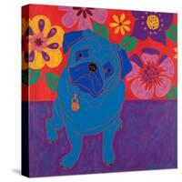 Perspicacious Pug-Angela Bond-Stretched Canvas