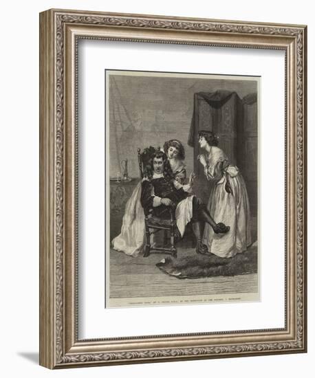 Persuading Papa-John Pettie-Framed Giclee Print