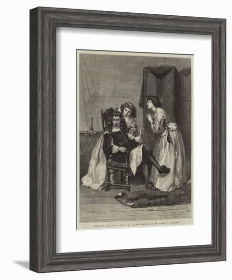 Persuading Papa-John Pettie-Framed Giclee Print