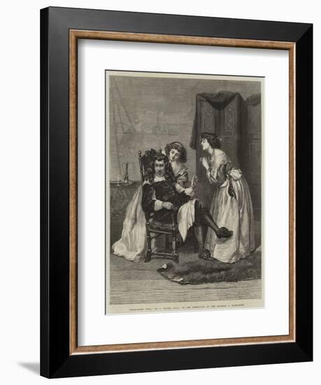 Persuading Papa-John Pettie-Framed Giclee Print