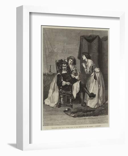 Persuading Papa-John Pettie-Framed Giclee Print