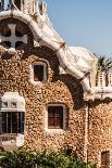 Barcelona Park Guell Fairy Tale Mosaic House on Entrance-perszing1982-Framed Photographic Print