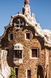 Barcelona Park Guell Fairy Tale Mosaic House on Entrance-perszing1982-Photographic Print