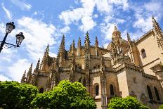 Segovia Cathedral, A Roman Catholic Religious Church in Segovia, Spain.-perszing1982-Photographic Print