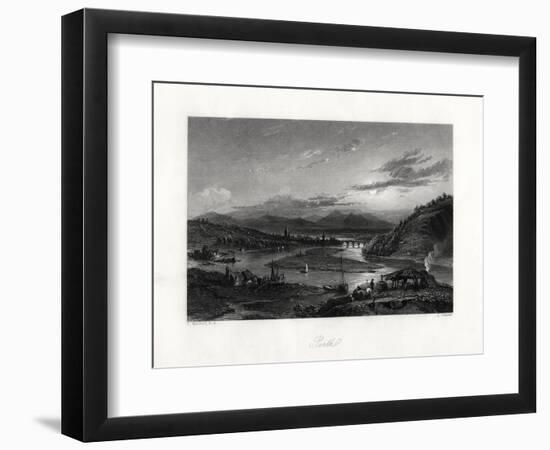 Perth, Australia, 19th Century-John Cousen-Framed Premium Giclee Print