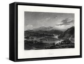 Perth, Australia, 19th Century-John Cousen-Framed Stretched Canvas