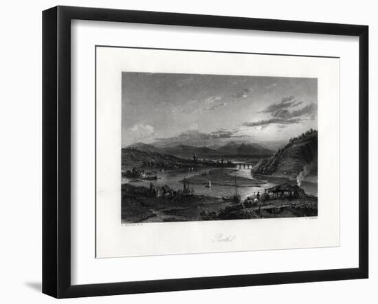 Perth, Australia, 19th Century-John Cousen-Framed Giclee Print