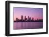 Perth City Skyline at Night-kjekol-Framed Photographic Print